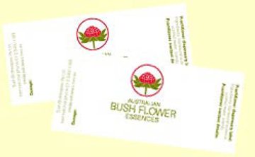 Bush Essence Labels Australian Bush Flower Essence Labels