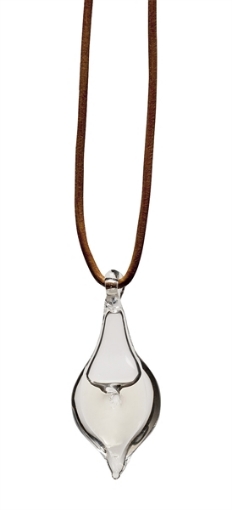 Picture of Adult Angel pendant Clear glass