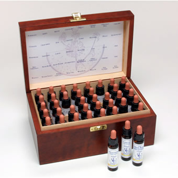 10ml Bach Flower Remedy Kit in wooden box Bach Flower Remedy Kit - 10ml in wooden box