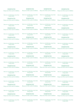 Essence Label sheets x 5 Flower Essence Label sheets x 5