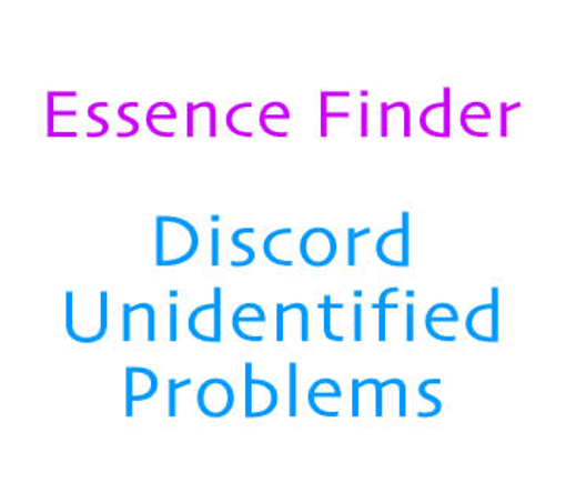 Picture of Discord Unidentified Problems