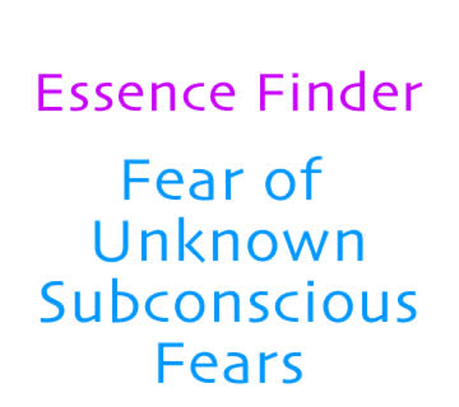 Picture of Fear of Unknown, Subconscious Fears