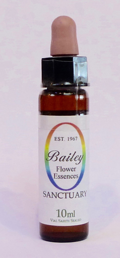 10ml dropper bottle of the Bailey Essence 'Sanctuary' against a white background
