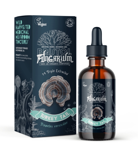 Picture of Turkey Tail Organic Mushroom Tincture (for Dogs)
